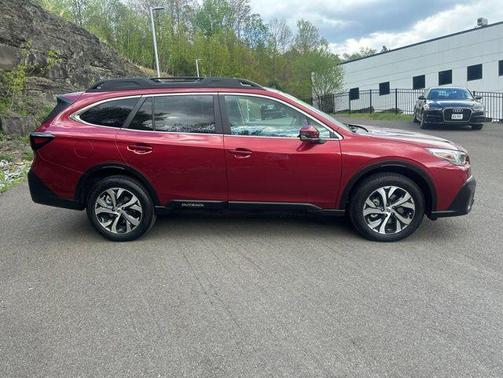 Red 2022 Subaru Outback Limited