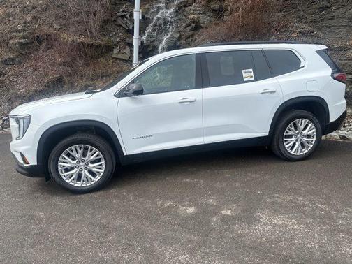 Summit White 2024 GMC Acadia AWD Elevation