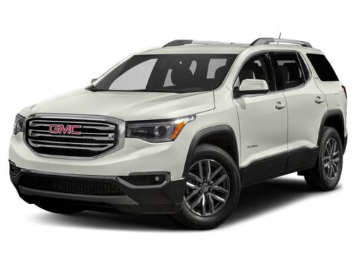 White Frost Tricoat 2019 GMC Acadia SLT-2