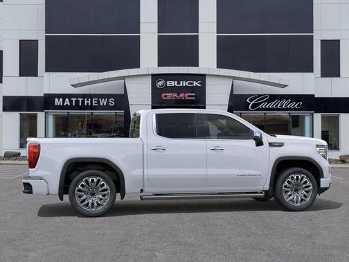 Glacier White Tricoat 2026 GMC Sierra 1500 Denali Ultimate