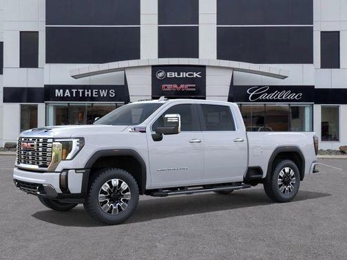 Glacier White Tricoat 2026 GMC Sierra 2500 Denali