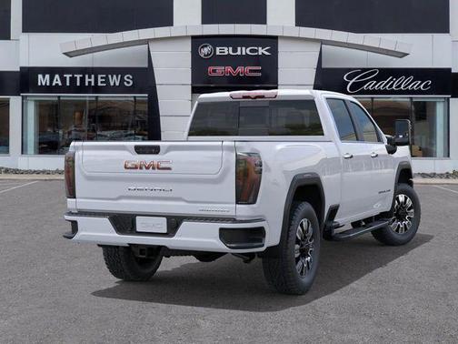 Glacier White Tricoat 2026 GMC Sierra 2500 Denali