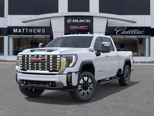 Glacier White Tricoat 2026 GMC Sierra 2500 Denali