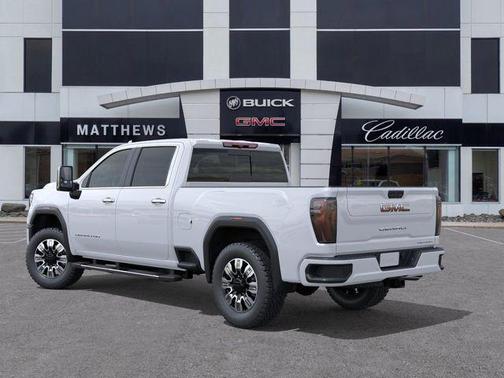 Glacier White Tricoat 2026 GMC Sierra 2500 Denali