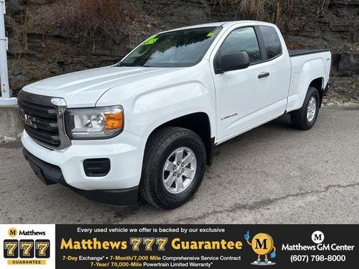 Summit White 2018 GMC Canyon Base