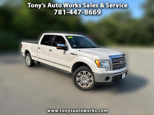White 2010 Ford F-150 Platinum Truck