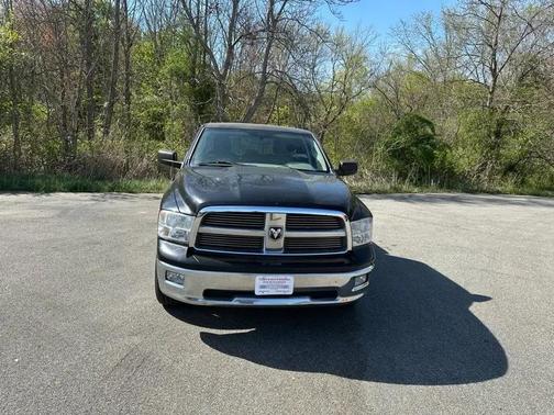 Black 2012 RAM 1500 4WD Quad Cab 140.5'' Big Horn