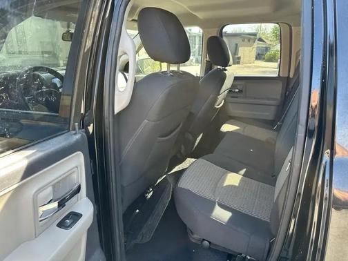 Black 2012 RAM 1500 4WD Quad Cab 140.5'' Big Horn