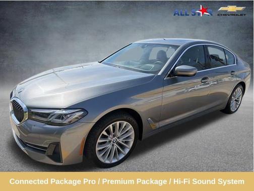 Skyscraper Gray Metallic 2023 BMW 530 i