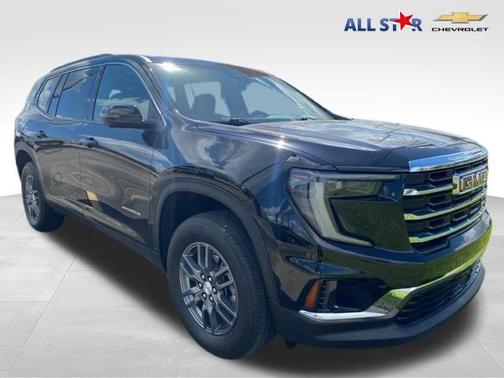 Ebony Twilight Metallic 2025 GMC Acadia FWD Elevation