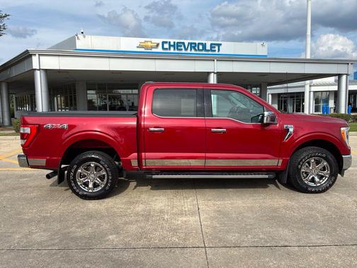 Rapid Red Metallic Tinted Clearcoat 2021 Ford F-150 Lariat