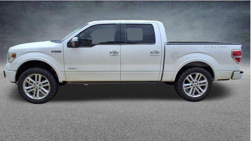 White Platinum Clearcoat Metallic 2014 Ford F-150 Limited