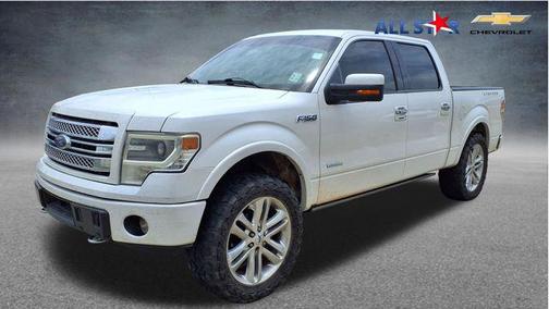 White Platinum Clearcoat Metallic 2014 Ford F-150 Limited