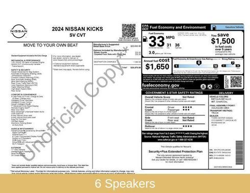 2024 Nissan Kicks SV