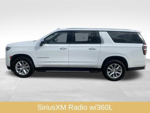 Summit White 2023 Chevrolet Suburban Premier