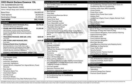 2023 Buick Enclave Essence FWD