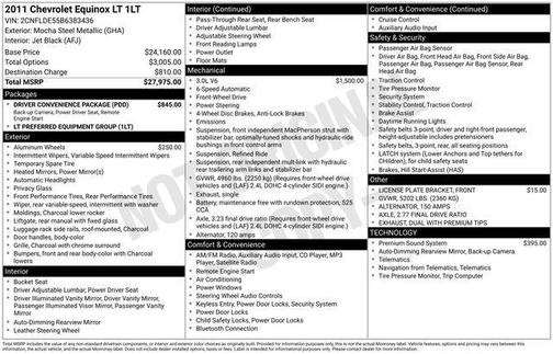 2011 Chevrolet Equinox LT
