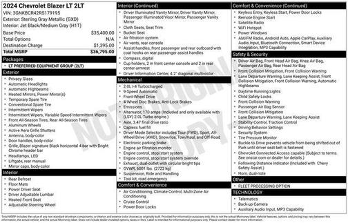 2024 Chevrolet Blazer 2LT