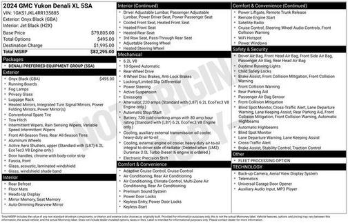 2024 GMC Yukon XL Denali