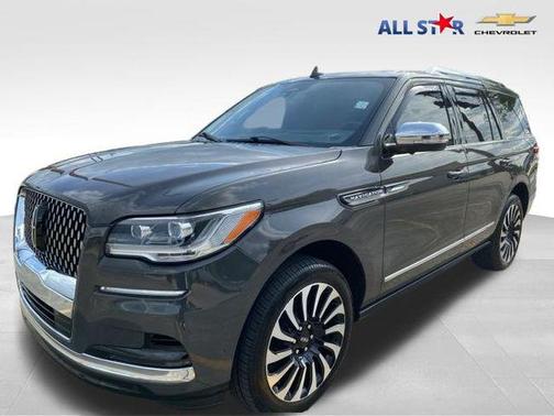 Chroma Caviar Dark Gray Metallic Clearcoat 2023 Lincoln Navigator Black Label