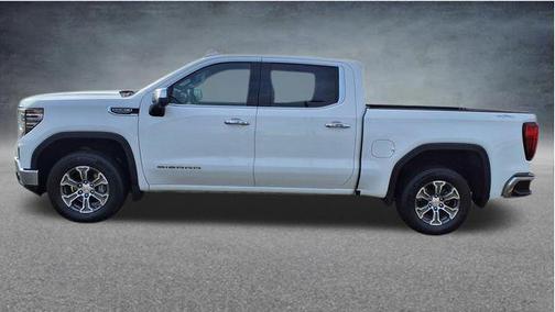 Summit White 2025 GMC Sierra 1500 SLT