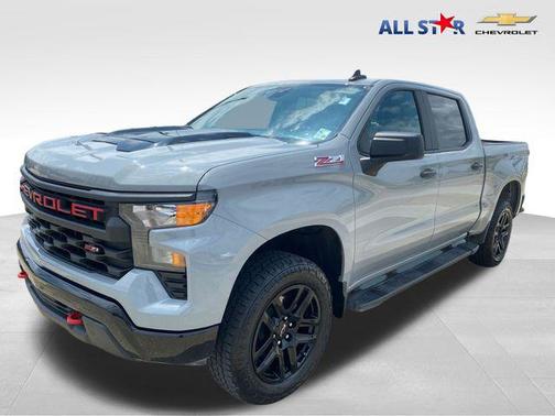 Slate Gray Metallic 2024 Chevrolet Silverado 1500 Custom Trail Boss