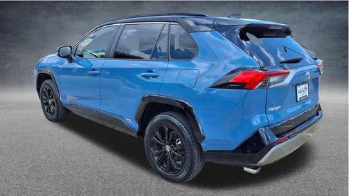 Midnight Black Metallic 2025 Toyota RAV4 Hybrid SE