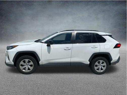 Super White 2019 Toyota RAV4 LE