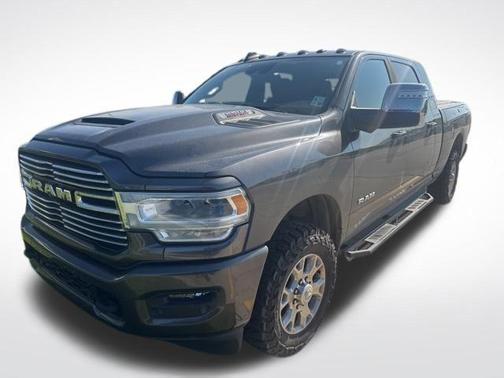 Granite Crystal Metallic Clearcoat 2023 RAM 2500 Laramie Mega Cab 4x4 6'4' Box