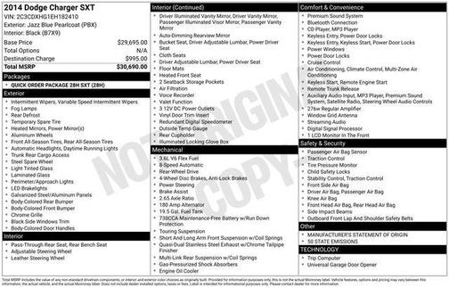 2014 Dodge Charger SXT
