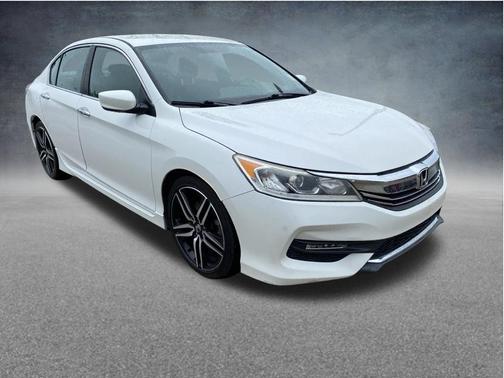White Orchid Pearl 2017 Honda Accord Sport