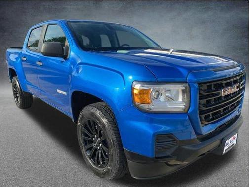 Dynamic Blue Metallic 2021 GMC Canyon Elevation Standard