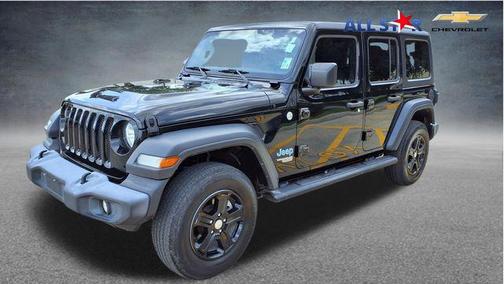 Black Clearcoat 2019 Jeep Wrangler Unlimited Sport