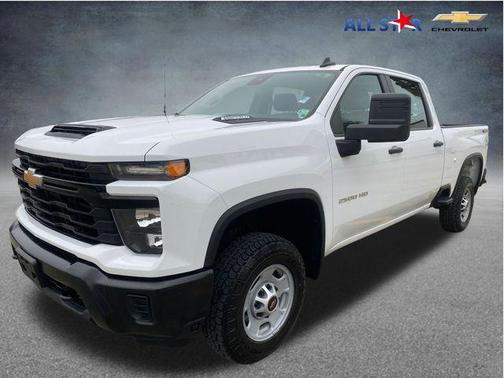 Summit White 2025 Chevrolet Silverado 2500 WT