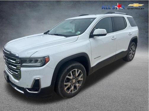 Summit White 2021 GMC Acadia FWD SLT