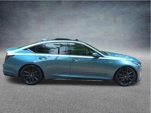 Midnight Steel Metallic 2023 Cadillac CT5-V V-Series