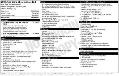 2021 Jeep Grand Cherokee Laredo