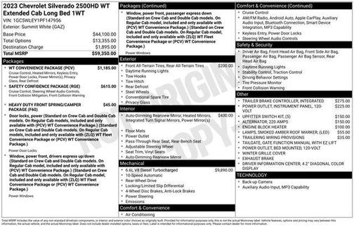 2023 Chevrolet Silverado 2500 WT