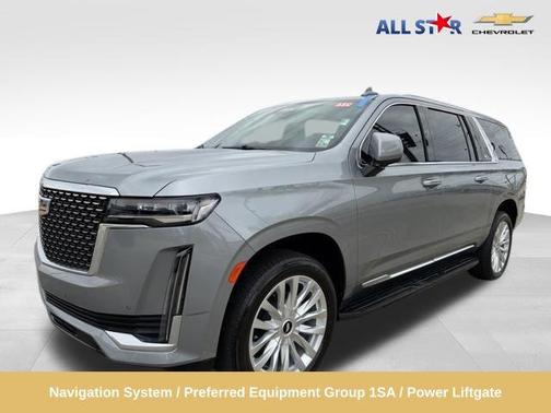 Argent Silver Metallic 2024 Cadillac Escalade ESV Luxury