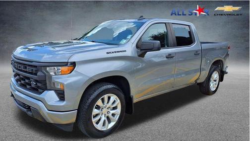 Sterling Gray Metallic 2024 Chevrolet Silverado 1500 Custom