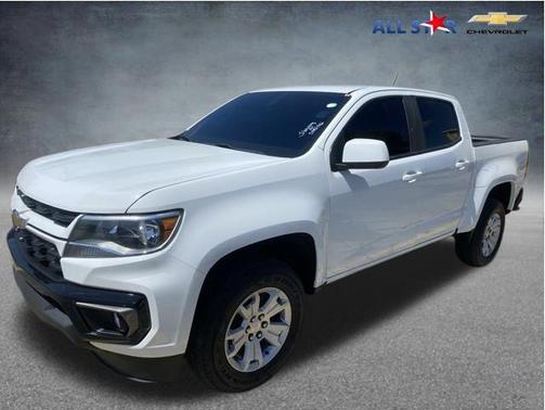Summit White 2022 Chevrolet Colorado LT