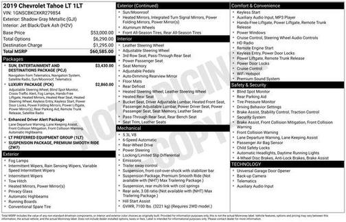 2019 Chevrolet Tahoe LT