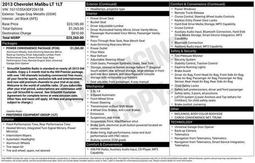 Taupe Gray Metallic 2013 Chevrolet Malibu 1LT