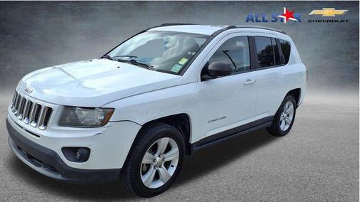 Bright White Clearcoat 2016 Jeep Compass Sport