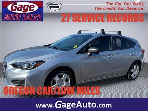 Ice Silver Metallic 2018 Subaru Impreza 2.0i