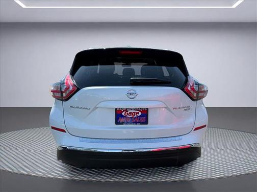 Pearl White 2015 Nissan Murano Platinum