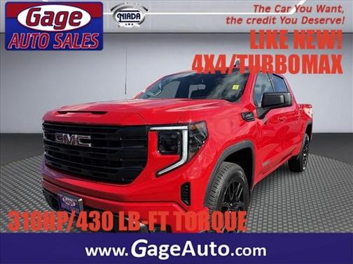 Cardinal Red 2025 GMC Sierra 1500 Elevation