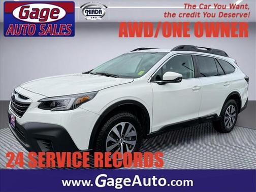 Crystal White Pearl 2022 Subaru Outback Premium