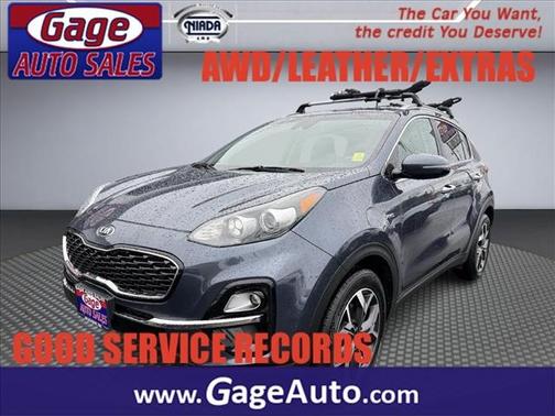 Pacific Blue 2020 Kia Sportage EX