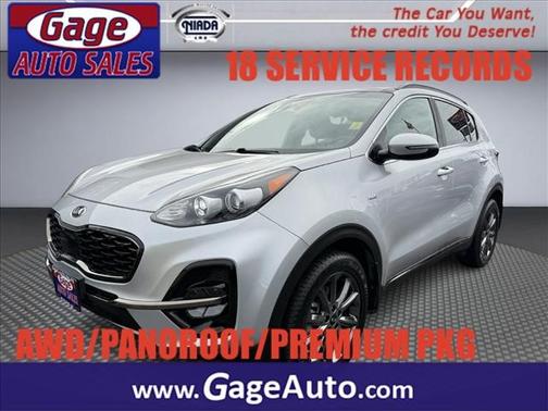 Sparkling Silver 2020 Kia Sportage S